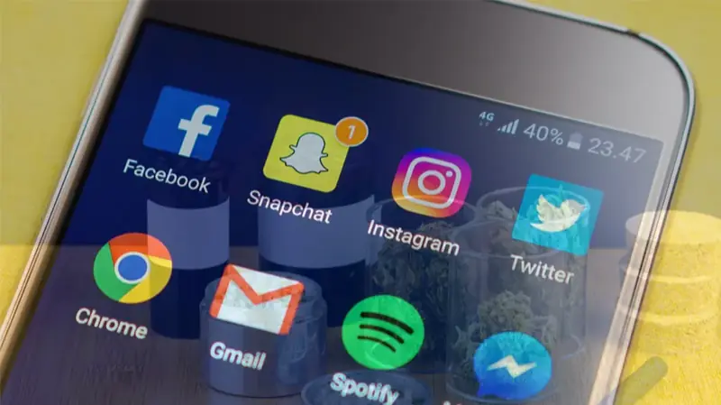 Teens buying drugs on social media